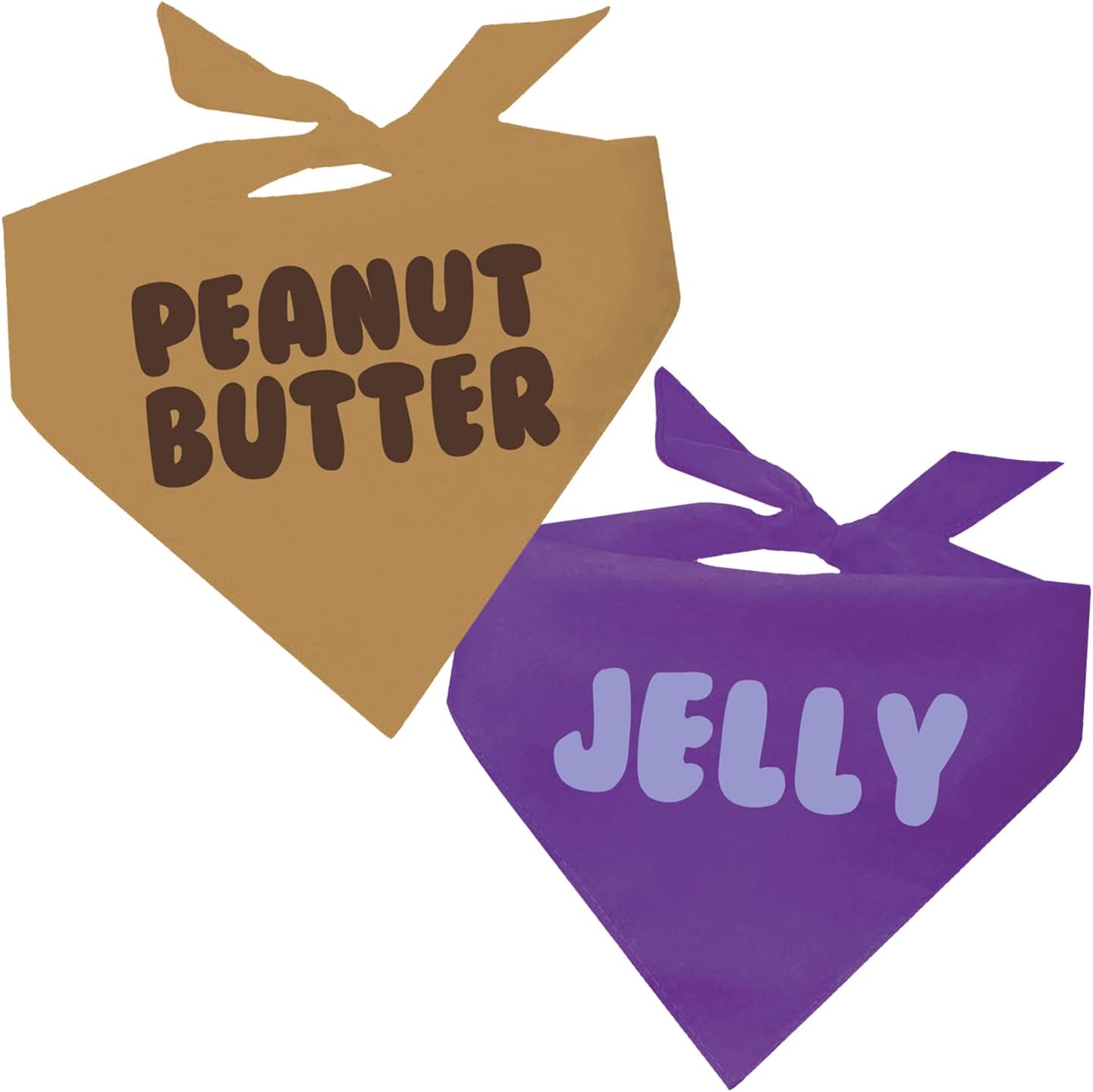 peanut butter and jelly costume for two dogs