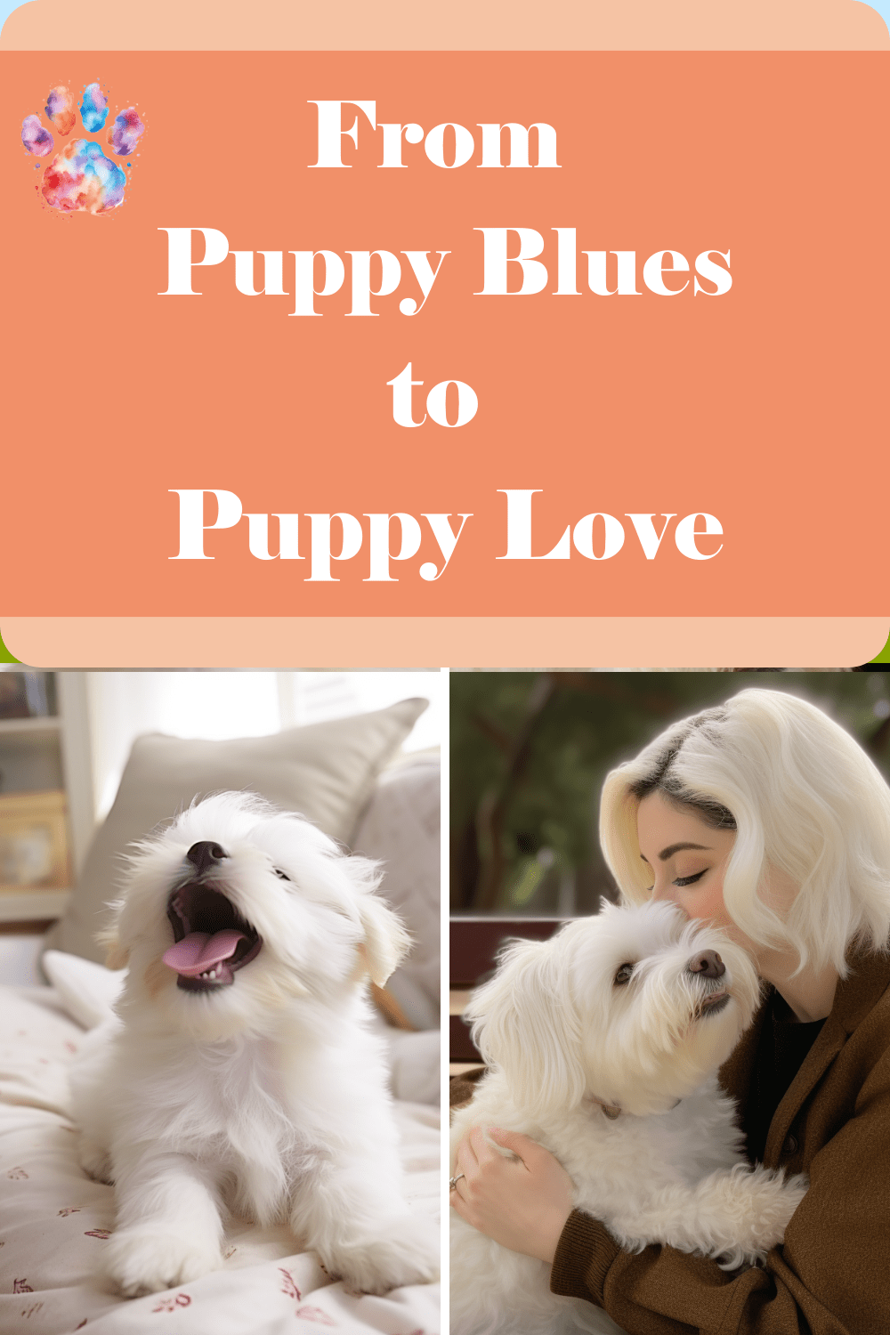 from the puppy blues to puppy love