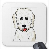 coton de tulear mousepad