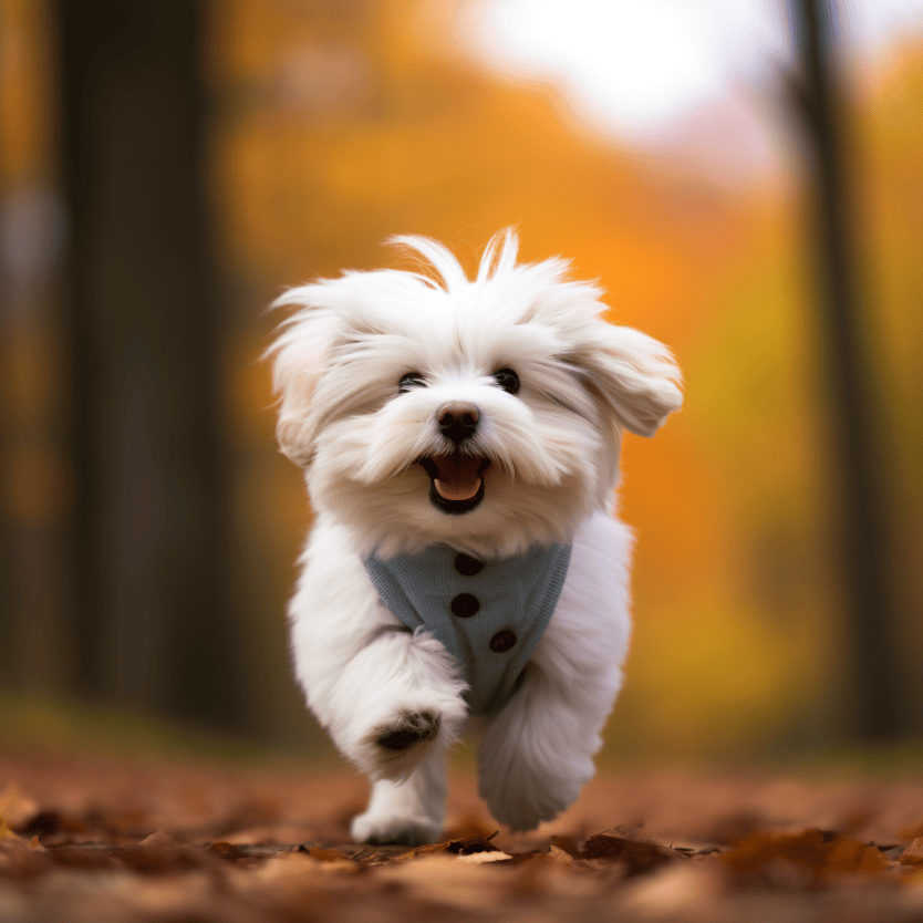 Coton de Tulear exercise