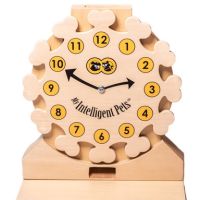 interactive dog puzzle clock