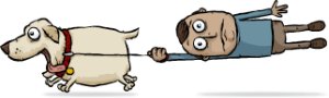 dog leash pulling
