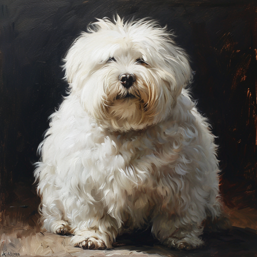 chubby coton de tulear