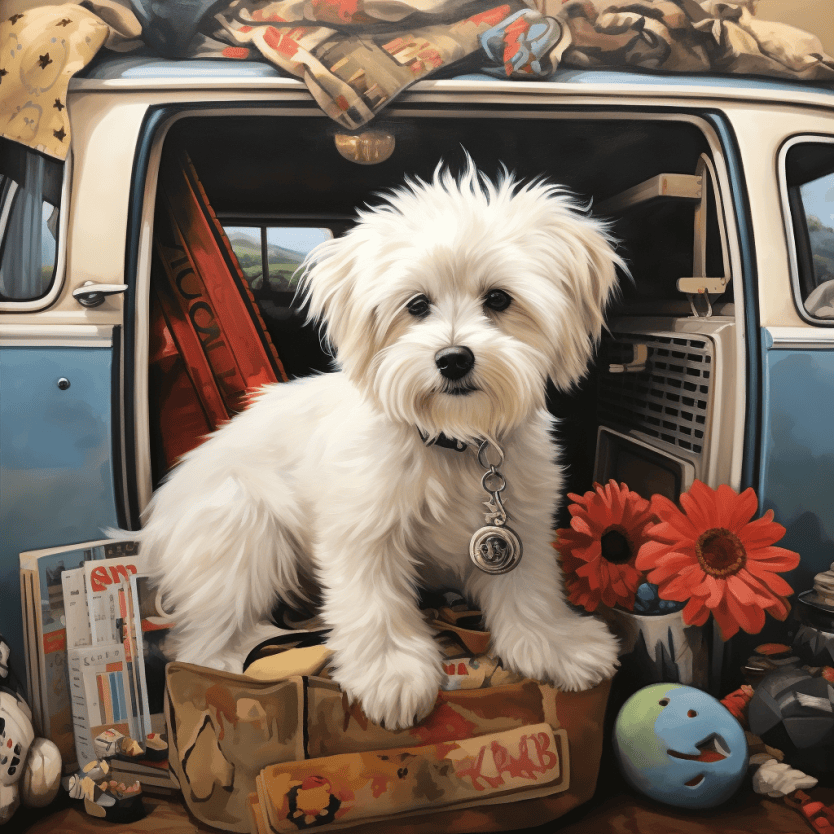 Coton de Tulear car travel