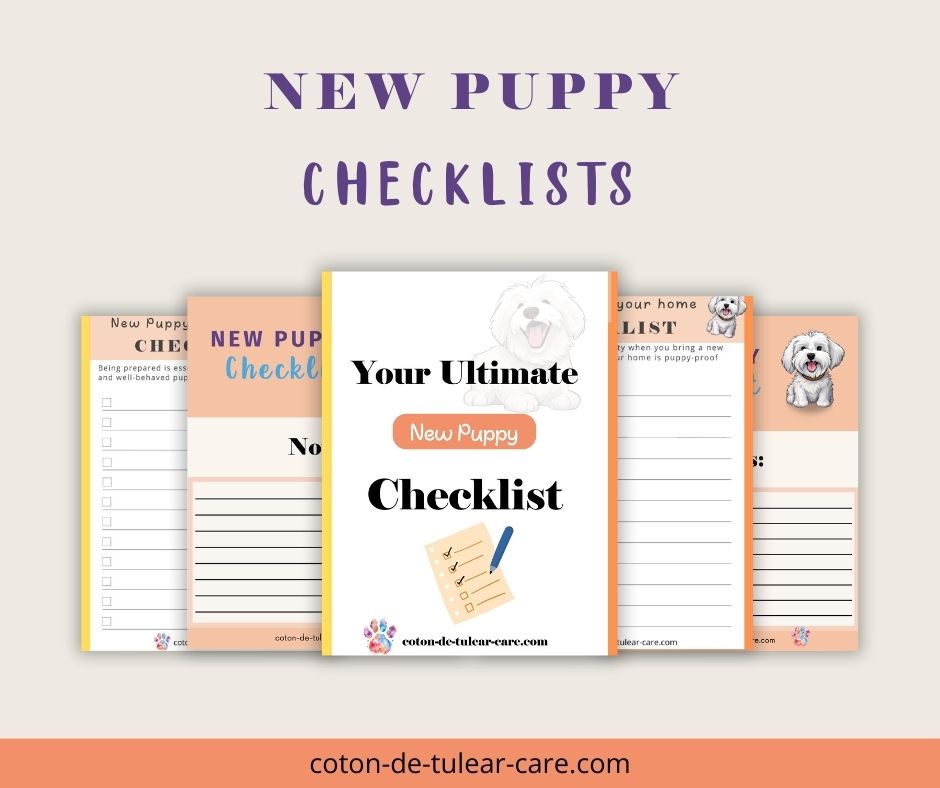 Be prepared with this comprehensive printable new puppy checklist, including basic puppy care, puppy-proofing your home, and essential puppy supplies.