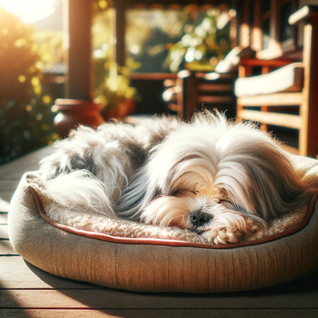 senior Coton de Tulear