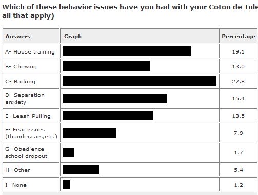 coton de tulear behavior