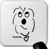 coton de tulear mousepad