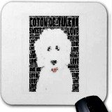 coton de tulear mousepad